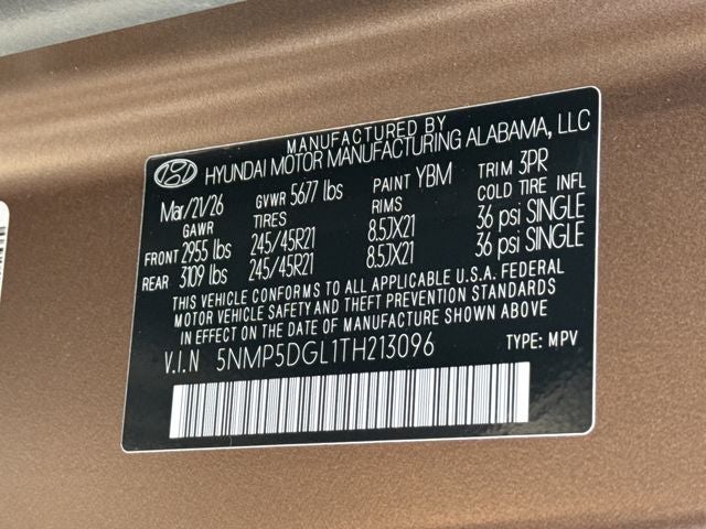2026 Hyundai Santa Fe Calligraphy AWD