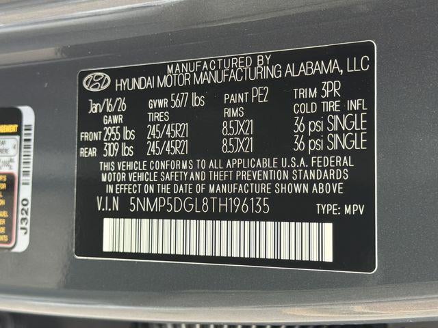 2026 Hyundai Santa Fe Calligraphy AWD