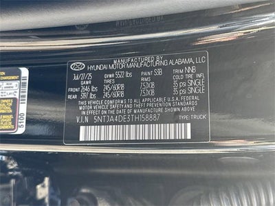 2026 Hyundai Santa Cruz SE FWD