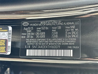 2026 Hyundai Santa Cruz SE FWD