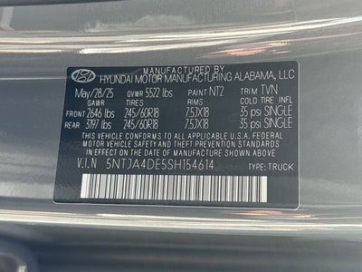 2025 Hyundai Santa Cruz SE FWD