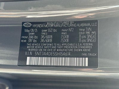 2025 Hyundai Santa Cruz SE FWD