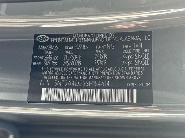 2025 Hyundai Santa Cruz SE FWD