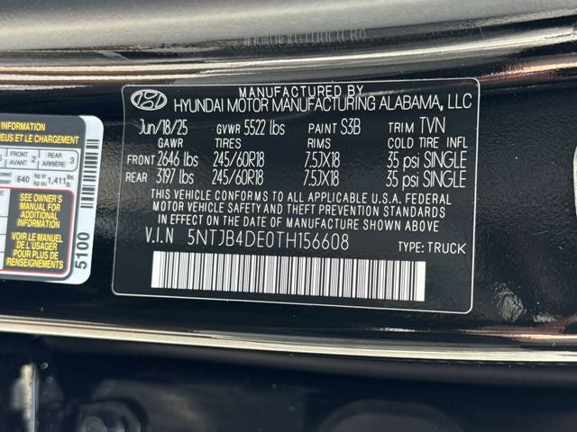 2026 Hyundai Santa Cruz SEL FWD