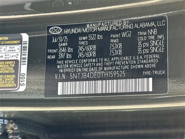 2026 Hyundai Santa Cruz SEL FWD