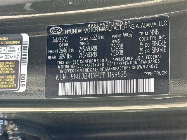 2026 Hyundai Santa Cruz SEL FWD