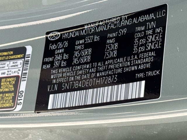 2026 Hyundai Santa Cruz SEL FWD