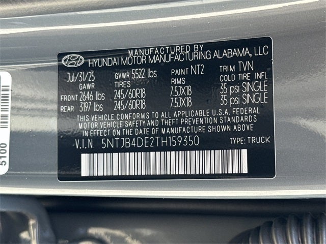 2026 Hyundai Santa Cruz SEL FWD