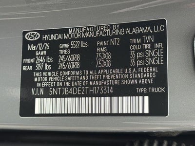 2026 Hyundai Santa Cruz SEL FWD