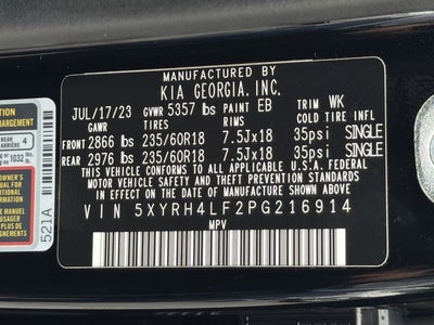 2023 Kia Sorento EX