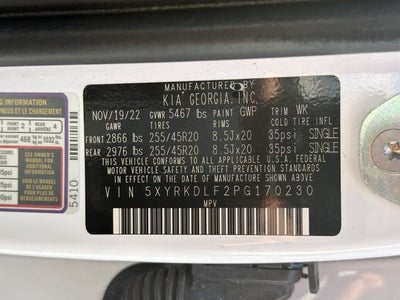 2023 Kia Sorento SX