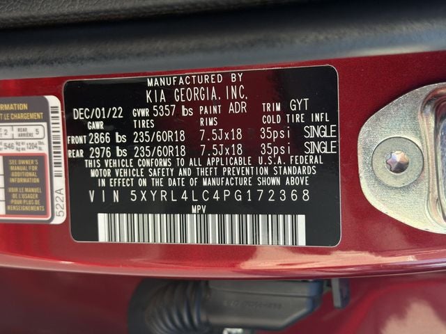 2023 Kia Sorento S