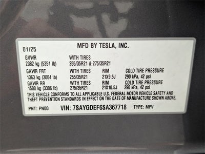 2025 Tesla Model Y Performance