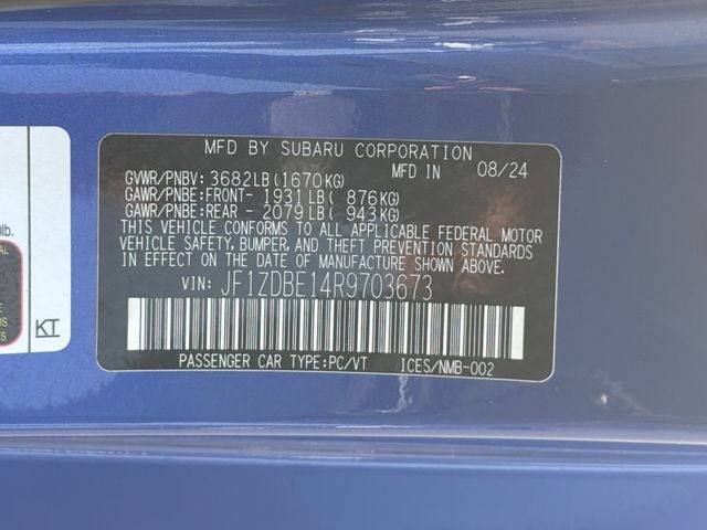 2024 Subaru BRZ Limited