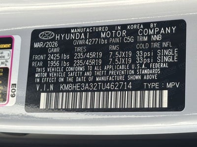 2026 Hyundai Kona Limited FWD