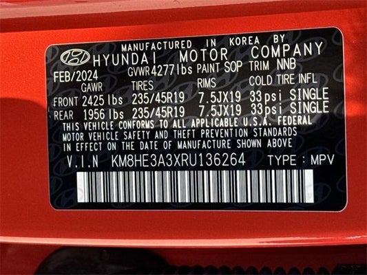 2024 Hyundai Kona Limited in Charlotte, GA - Krause Auto Group