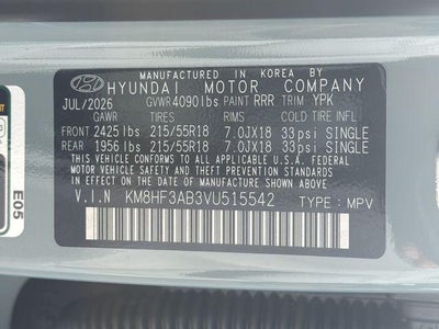2027 Hyundai Kona SEL Sport FWD