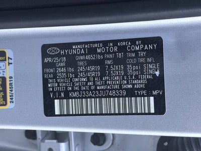 2018 Hyundai Tucson Limited