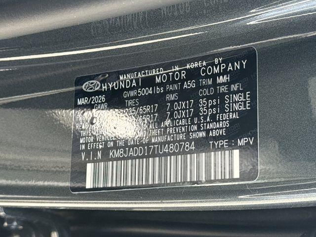 2026 Hyundai Tucson Hybrid Blue