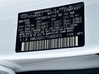 2026 Hyundai Tucson Hybrid Blue