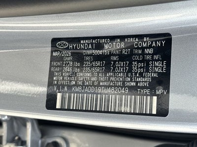 2026 Hyundai Tucson Hybrid Blue