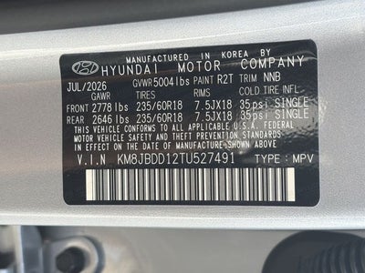 2026 Hyundai Tucson Hybrid SEL AWD