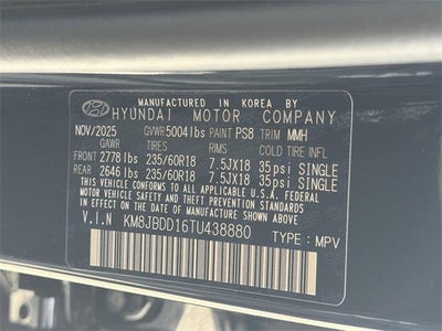 2026 Hyundai Tucson Hybrid SEL AWD