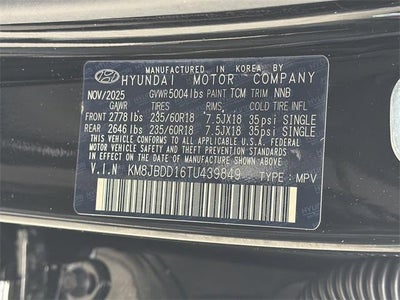 2026 Hyundai Tucson Hybrid SEL AWD