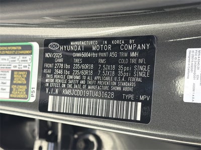 2026 Hyundai Tucson Hybrid SEL Convenience