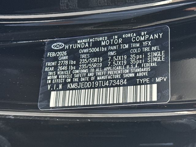 2026 Hyundai Tucson Hybrid Limited
