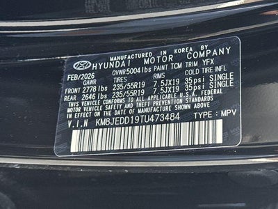 2026 Hyundai Tucson Hybrid Limited