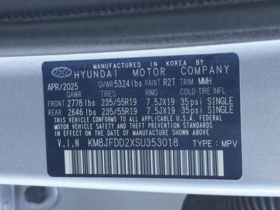 2025 Hyundai Tucson Plug-In Hybrid Limited