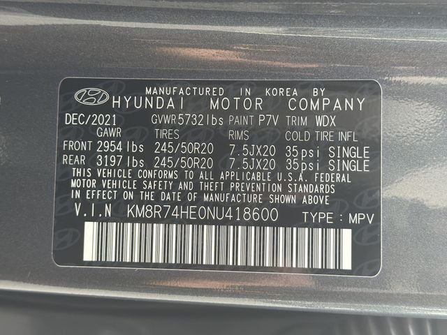 2022 Hyundai Palisade Calligraphy