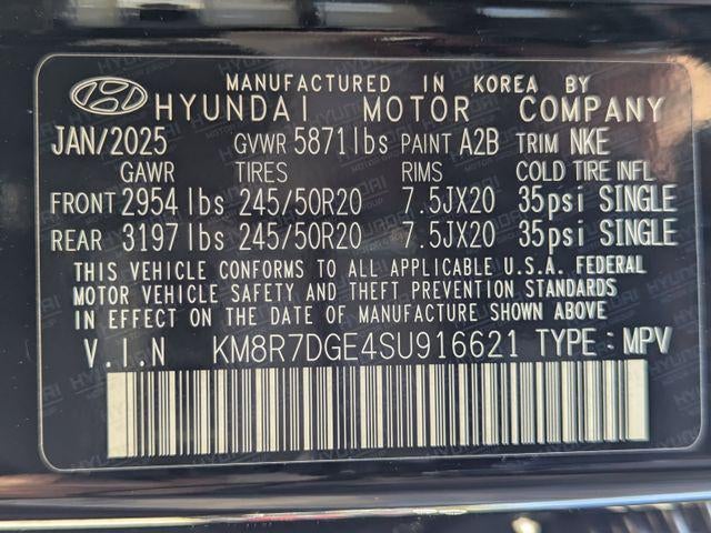 2025 Hyundai Palisade Calligraphy Night Edition AWD