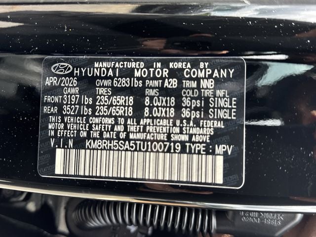 2026 Hyundai Palisade Hybrid Blue SEL Premium 7P