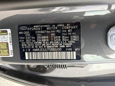 2026 Hyundai Palisade XRT Pro