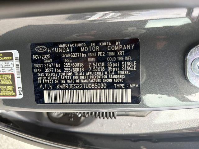 2026 Hyundai Palisade XRT Pro