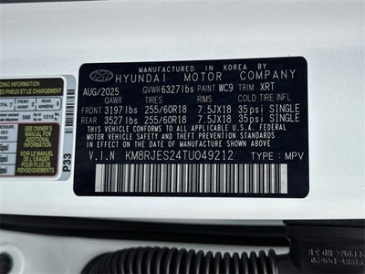 2026 Hyundai Palisade XRT Pro