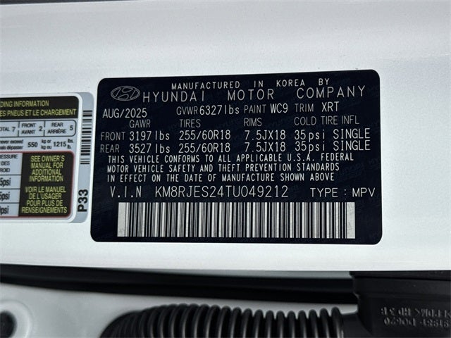 2026 Hyundai Palisade XRT Pro