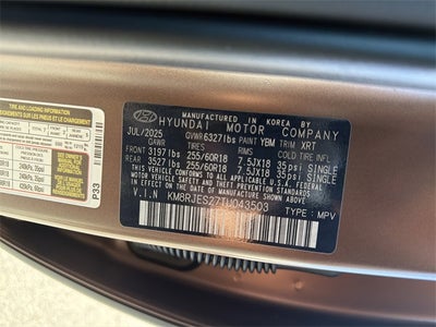 2026 Hyundai Palisade XRT Pro