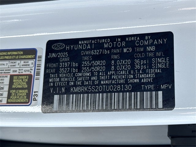 2026 Hyundai Palisade Limited FWD