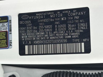2026 Hyundai Palisade Limited FWD