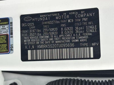 2026 Hyundai Palisade Limited FWD