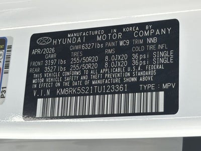 2026 Hyundai Palisade Limited FWD