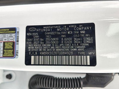 2026 Hyundai Palisade Limited FWD