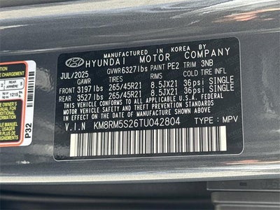 2026 Hyundai Palisade Calligraphy FWD