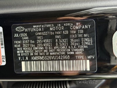 2027 Hyundai Palisade Calligraphy FWD