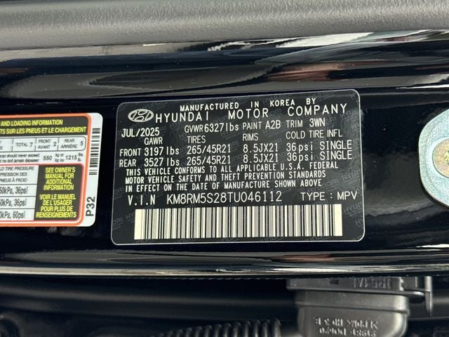 2026 Hyundai Palisade Calligraphy FWD