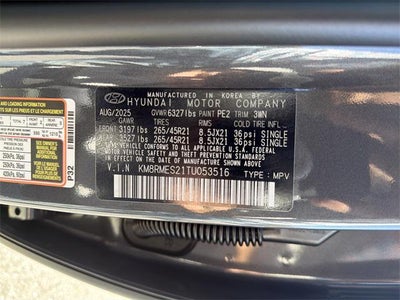 2026 Hyundai Palisade Calligraphy AWD