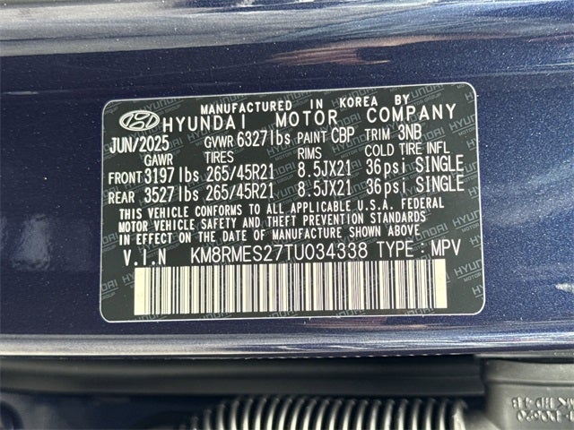 2026 Hyundai Palisade Calligraphy AWD